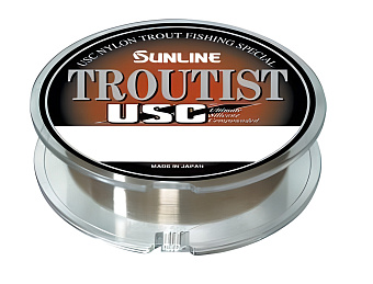 Леска Sunline TROUTIST USC 100m Natural Brown 0.128mm 1kg